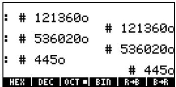 HP PRIME GRAPHING CALCULATOR - Ecrire des nombres non décimaux - 3