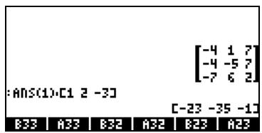 HP PRIME GRAPHING CALCULATOR - Multiplication par un scalaire - 3