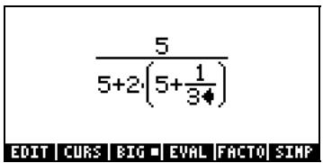HP PRIME GRAPHING CALCULATOR - Créer des expressions arithmetiques - 2