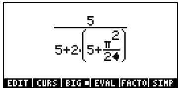 HP PRIME GRAPHING CALCULATOR - Créer des expressions arithmetiques - 5