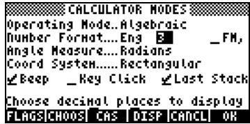 HP PRIME GRAPHING CALCULATOR - - Format ingénierie - 1