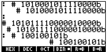 HP PRIME GRAPHING CALCULATOR - Ecrire des nombres non décimaux - 4