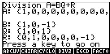 HP PRIME GRAPHING CALCULATOR - Opérations étape par étape avec des polynômes et des fractions - 4