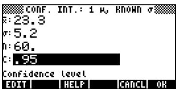 HP PRIME GRAPHING CALCULATOR - Intervalles de confiance - 2