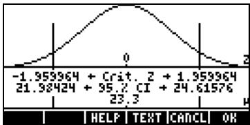 HP PRIME GRAPHING CALCULATOR - Intervalles de confiance - 4