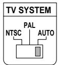 PIONEER DVH-340UB & DV 340,MV - TV SYSTEM-Schalter - 1