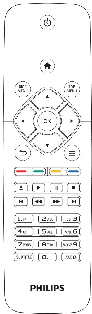 PHILIPS BDP2500 - Principales commandes de lecture - 1