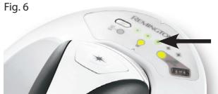 REMINGTON EP7030 @ 7030 - SELECIONAR O NÍVEL DE ENERGIA - 1