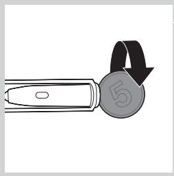PHILIPS HP6565/00 & HP6565/20 INTIMATE,MV - Udskifting af batterierne - 1