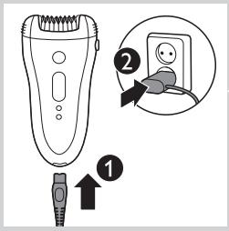 PHILIPS HP6565/00 & HP6565/20 INTIMATE,MV - Opladen - 1