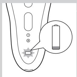 PHILIPS HP6565/00 & HP6565/20 INTIMATE,MV - Piller zayif veya bitmis - 1