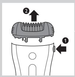 PHILIPS HP6565/00 & HP6565/20 INTIMATE,MV - Tarak aparati ile kosim yapma - 1