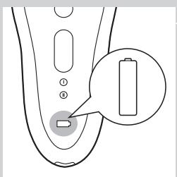PHILIPS BRE650/10 - Accu's hijna leeg of leeg - 2