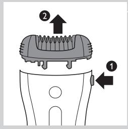 PHILIPS BRE650/10 - Shaving the underarms and bikini line - 2
