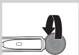 PHILIPS HP6523/20 - Substituicao das pilhas - 3