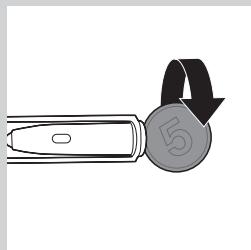 PHILIPS HP6523/20 - Substituição das baterias - 1
