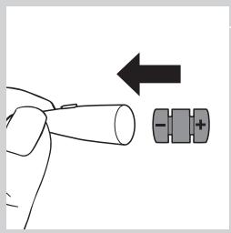 PHILIPS HP6523/20 - Substituicao das pilhas - 2