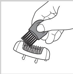 PHILIPS HP6582,MV - De epilator en hulpstukken schoonmaken - 2