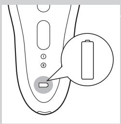 PHILIPS HP6582,MV - Lavt batterinivå eller tomt batteri - 2