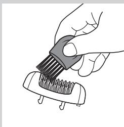 PHILIPS HP6582,MV - Pulizia dell'epilatore e degli accessori - 2