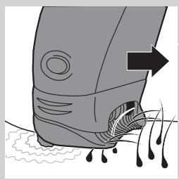 PHILIPS HP6582,MV - Epilering af benene med epilatoren - 1