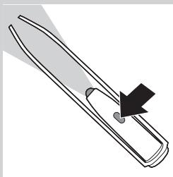 PHILIPS HP6582,MV - Sådan bruger du Smart Tweezers - 2
