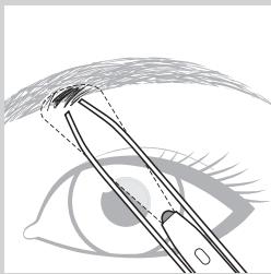 PHILIPS HP6582,MV - Using the Smart Tweezers - 3