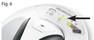 REMINGTON BKT4000 SMOOTH&SILKY - SELECTING THE ENERGY LEVEL - 1