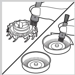 PHILIPS QG3337/15 - Pulizia del rasoio sotto l'acqua corrente - 4