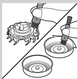 PHILIPS QG3337/15 - Tiras unitesini temizleme fircasilya temizleme - 5