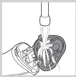 PHILIPS QG3337/15 - Limpeza do acessório de corte àorneira - 2