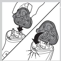 PHILIPS QG3337/15 - Kaθαρισμός ηης μονάδας ξυρίσματος Με το βουρτοάκι Kaθαρισμό - 4