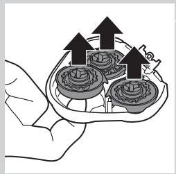 PHILIPS QG3337/15 - Die Schereinheit mit der Reinigungsbürste reinigen - 3
