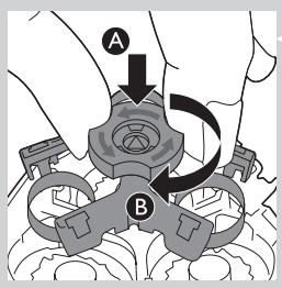 PHILIPS HC9450/15 - Kaθαρισμός ηης μονάδας ξυρίσματος Με το βουρτοάκι Kaθαρισμό - 3
