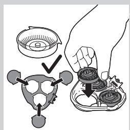 PHILIPS HC9450/15 - Ajopään puhdistaminen harjalla - 7