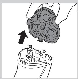 PHILIPS HC9450/15 - Pulizia del rasoio sotto l'acqua corrente - 1