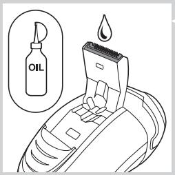 PHILIPS HC9450/15 - Trimmerin puhdistaminen puhdistusharjalla (vain mallit PT919/PT866/PT860/PT845/PT739/PT737/PT731) - 3