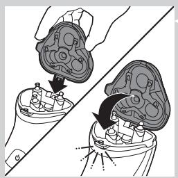 PHILIPS HC9450/15 - Kaθαρισμός ηης μονάδας ξυρίσματος Με το βουρτοάκι Kaθαρισμό - 4