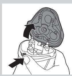 PHILIPS HC9450/15 - De scheerunit schoonmaken onder de kraan - 1