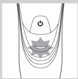 PHILIPS HC9450/15 - Charge indications - 2