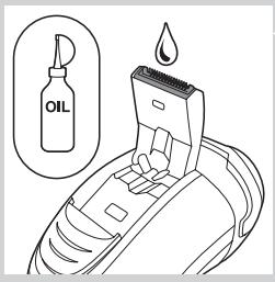 PHILIPS HC9450/15 - Nettoyage de la tondeuse à l'aide de la brossette de nettoyage (PT919/PT866/PT860/PT845/PT739/PT737/PT731 uniquement) - 3