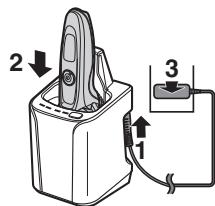 PANASONIC ER-GB80-S503 - Opladen met de zelfreinigende lader - 1