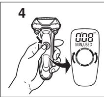 PANASONIC ER-GB80-S503 - Curățarea aparatului de ras fără încărcătorul cu autocurățare - 1