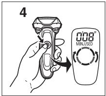 PANASONIC ER-GB80-S503 - Partakoneen puhdistus ilman automaattisesti puhdistuvaa latauslaitetta - 1