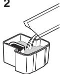 PANASONIC ER-GB80-S503 - ▶ Przygotowanie samoczyszczącej ładowarki - 3