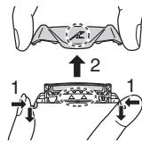 PANASONIC ER-GB80-S503 - ▶ Replacing the inner blades - 1