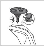PHILIPS QG3381/15 - Retrait ou fixation des accessoires clipsables - 2