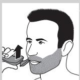 PHILIPS QG3381/15 - Using the beard styler attachment with comb - 2