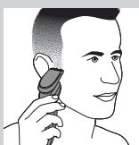 PHILIPS QG3381/15 - Brug af shaveren - 4