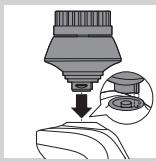 PHILIPS QG3381/15 - Använda tillbehöret rengöringsborste - 1
